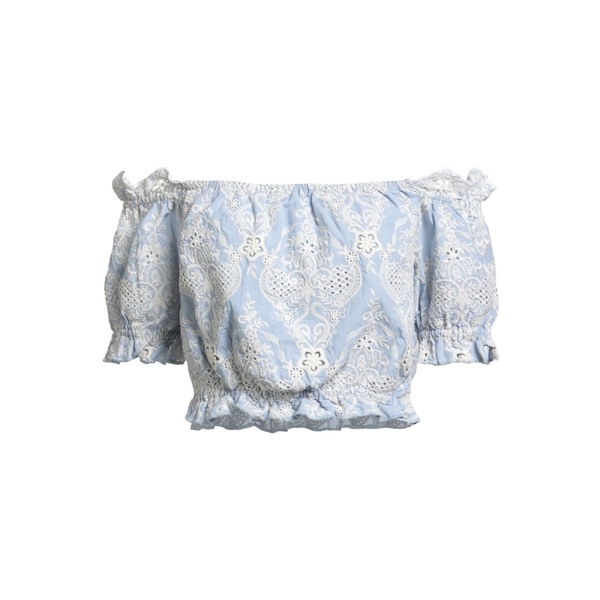 【送料無料】 ゲス レディース Tシャツ トップス Tops Azure