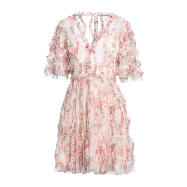 【送料無料】 ニードルアンドスレッド レディース ワンピース トップス Mini dresses Pink