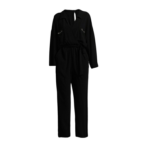 【送料無料】 マージュ レディース ワンピース トップス Jumpsuits Black