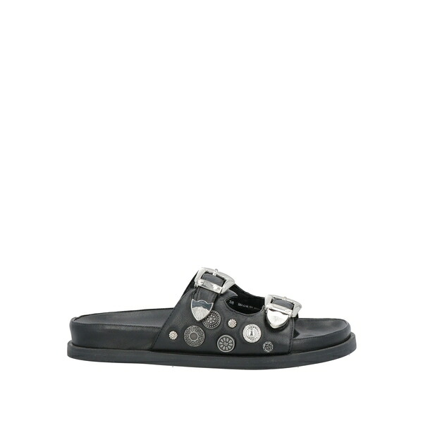 【送料無料】 ストラテジア レディース サンダル シューズ Sandals Black