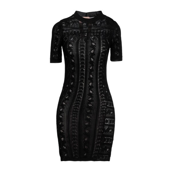 【送料無料】 ヌメロ ヴェントゥーノ レディース ワンピース トップス Mini dresses Black