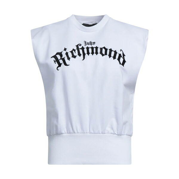 【送料無料】 ジョン リッチモンド レディース パーカー・スウェットシャツ アウター Sweatshirts White