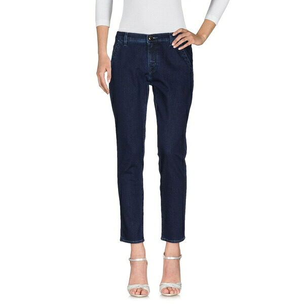 【送料無料】 ヤコブ コーエン レディース デニムパンツ ボトムス Jeans Blue