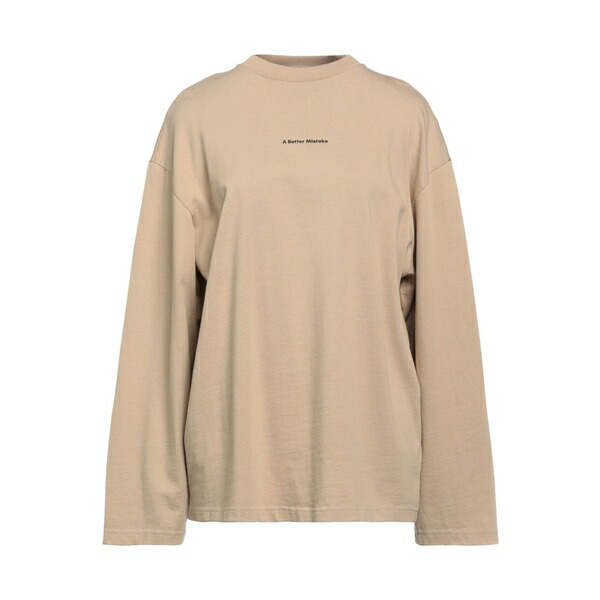 【送料無料】 ア ベター ミステイク レディース パーカー・スウェットシャツ アウター Sweatshirts Beige