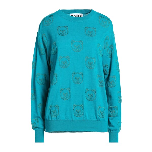 【送料無料】 モスキーノ レディース ニット&セーター アウター Sweaters Azure