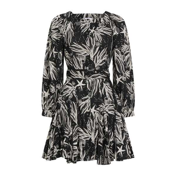 【送料無料】 ロザナ レディース ワンピース トップス Mini dresses Black|asty