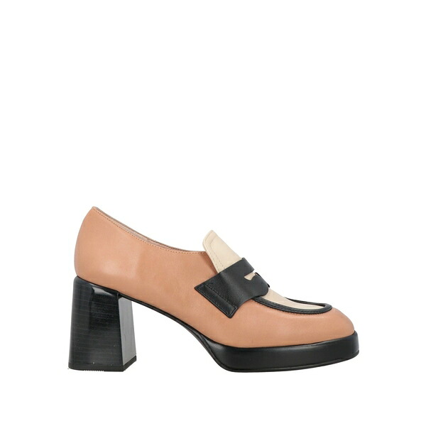 【送料無料】 ヒスパニタス レディース スリッポン・ローファー シューズ Loafers Beige