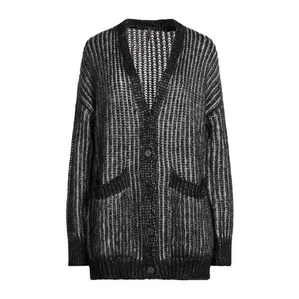 【貨物輸送無料】 マニラグレース レディース ジレー アウター Cardigans Black