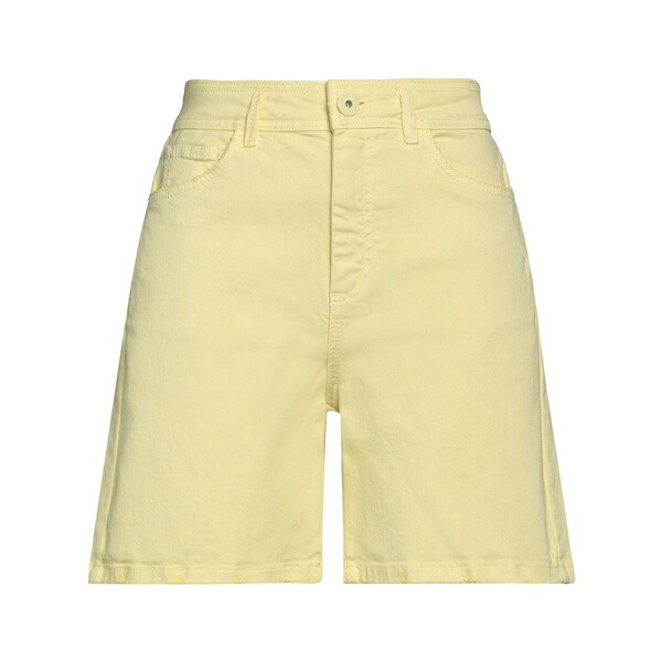 【貨物輸送無料】 マレーラ レディース ジーンズズボン下 ボトムス Denim shorts Yellow