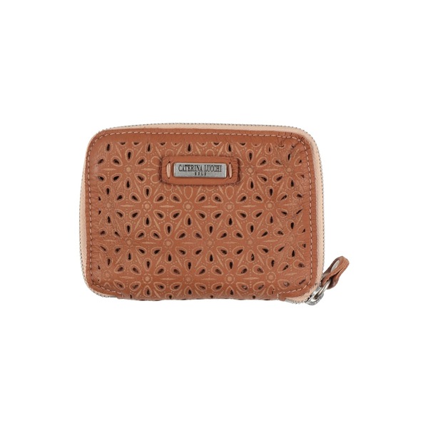 【貨物輸送無料】 カテリーナ ルッキ レディース 紙入れ 付属品 Wallets Brown