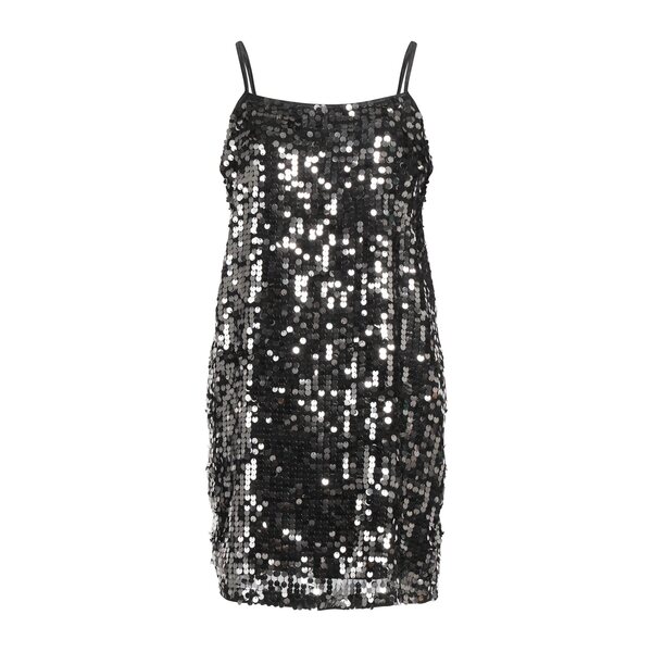 【送料無料】 ゲタス レディース ワンピース トップス Mini dresses Black