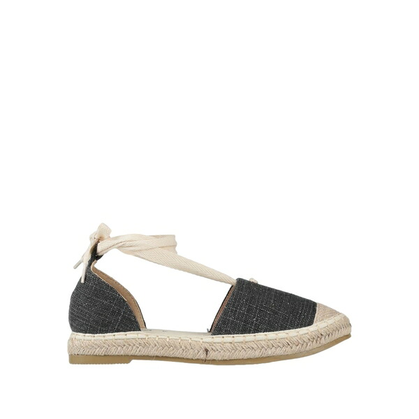 【送料無料】 ジュネーブ レディース サンダル シューズ Espadrilles Black