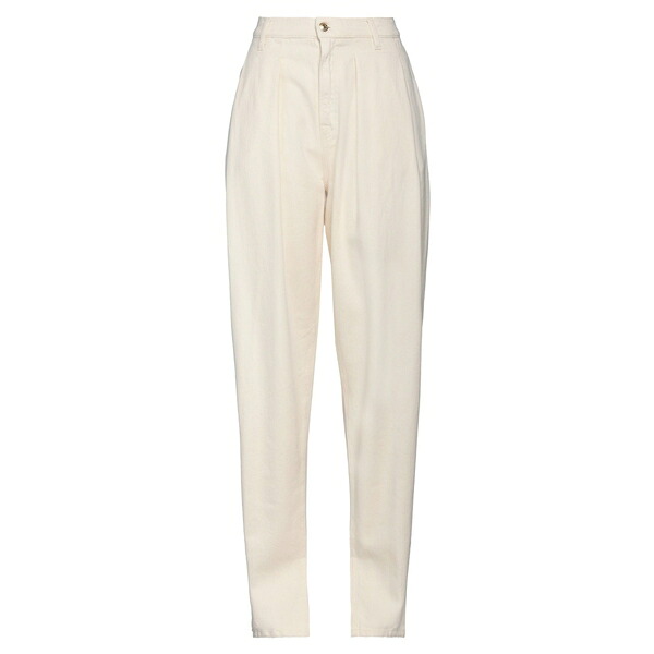 【送料無料】 プラス・ピープル レディース デニムパンツ ボトムス Jeans White