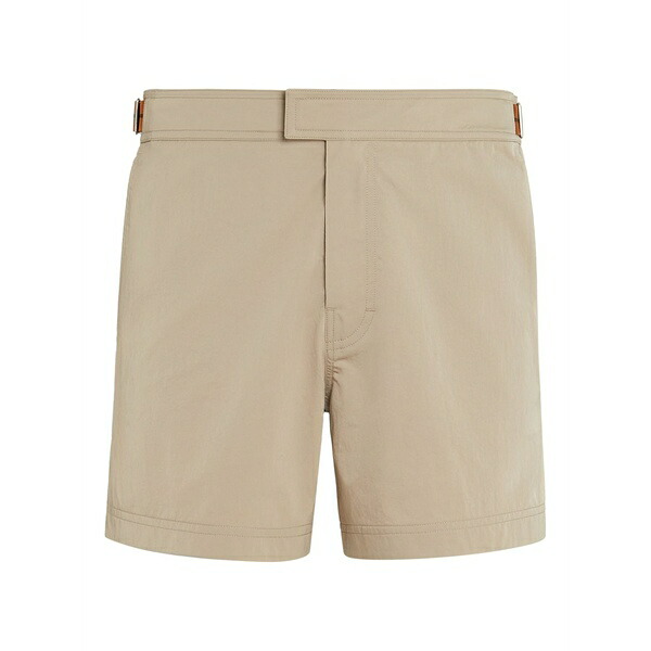 ゼニア メンズ カジュアルパンツ ボトムス 232 road brand mark swim shorts Neutrals｜asty