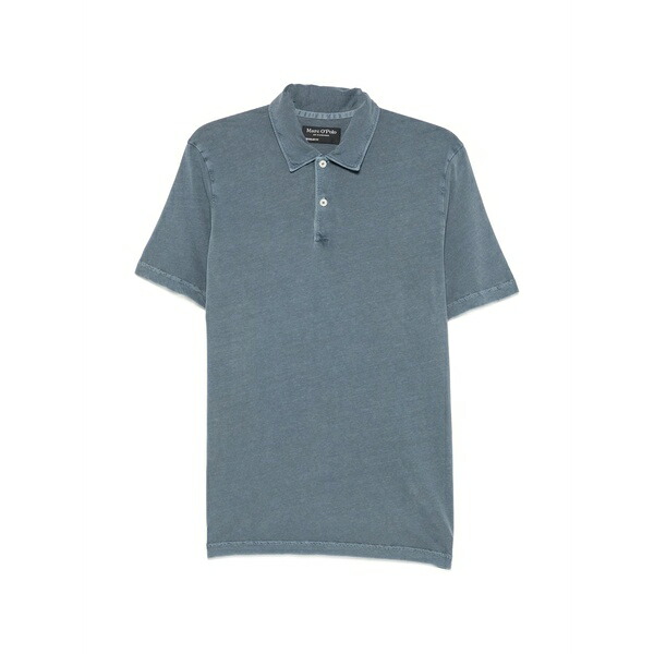 マルコポーロ メンズ ポロシャツ トップス Cotton polo shirt Blue｜asty 20,286円