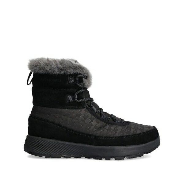 コロンビア レディース ブーツ シューズ Slopeside peak¢¢ luxe quilted boots Black|asty