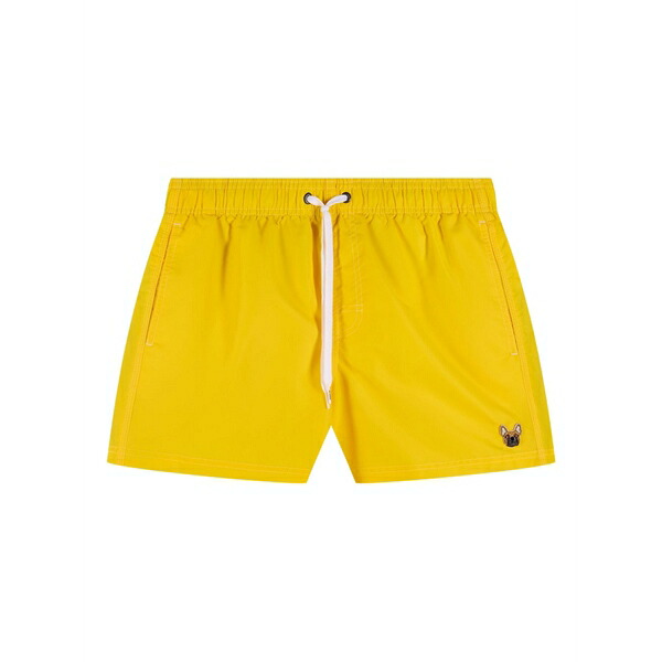 サンデッキ メンズ カジュアルパンツ ボトムス X pelo foundation striped swim shorts Yellow｜asty