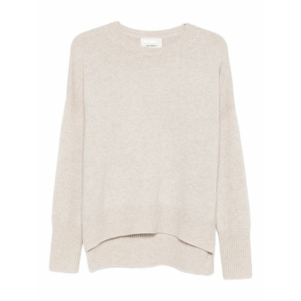 リサ・ヤン レディース ニット&セーター アウター Mila ribbed sweater Neutrals|asty