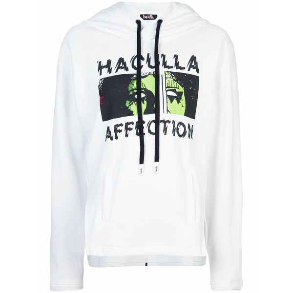 ハクーラ レディース パーカー・スウェットシャツ アウター Affection hooded sweatshirt White｜asty