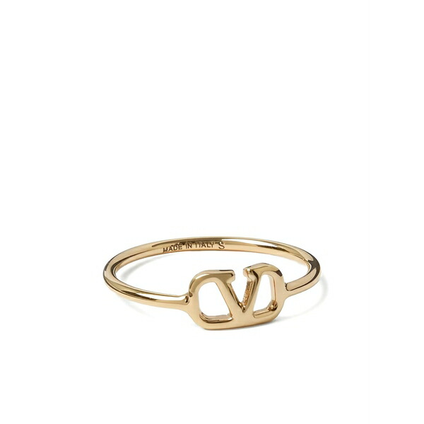ヴァレンティノ ガラヴァーニ レディース リング アクセサリー Vlogo signature ring Gold｜asty