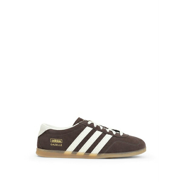アディダス レディース スニーカー シューズ Stripe suede trainers Brown|asty