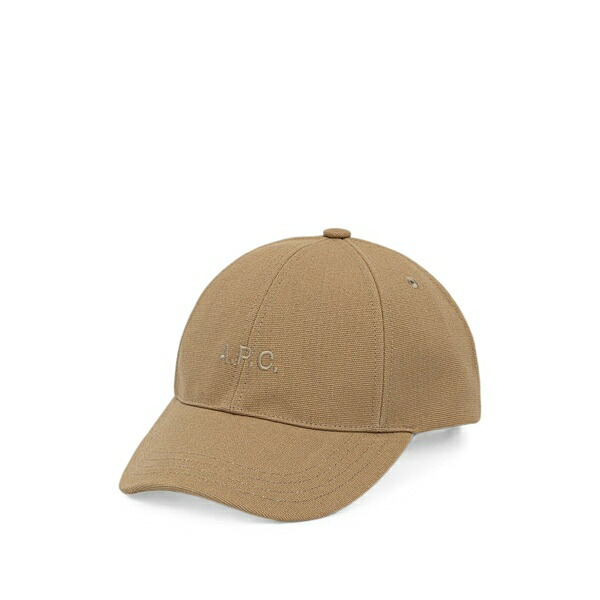 アーペーセー メンズ 帽子 アクセサリー Charlie baseball cap Brown｜asty