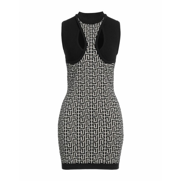 【送料無料】 バルマン レディース ワンピース トップス Mini dresses Black｜asty