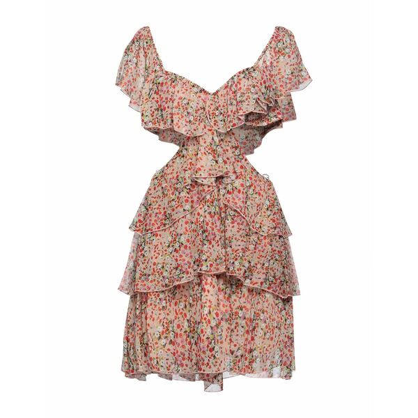 【送料無料】 アニエバイ レディース ワンピース トップス Mini dresses Pink