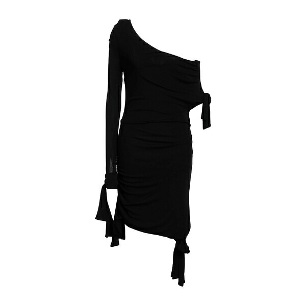 【送料無料】 エムエスジイエム レディース ワンピース トップス Mini dresses Black