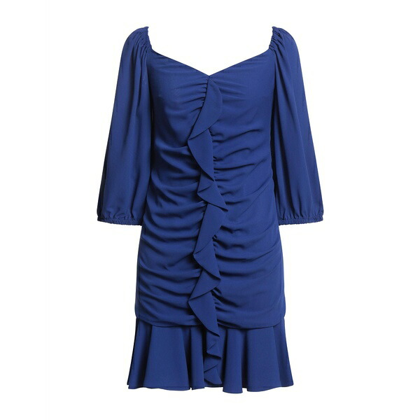 【送料無料】 ハニタ レディース ワンピース トップス Mini dresses Blue