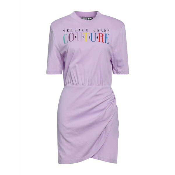 【送料無料】 ベルサーチ レディース ワンピース トップス Mini dresses Purple