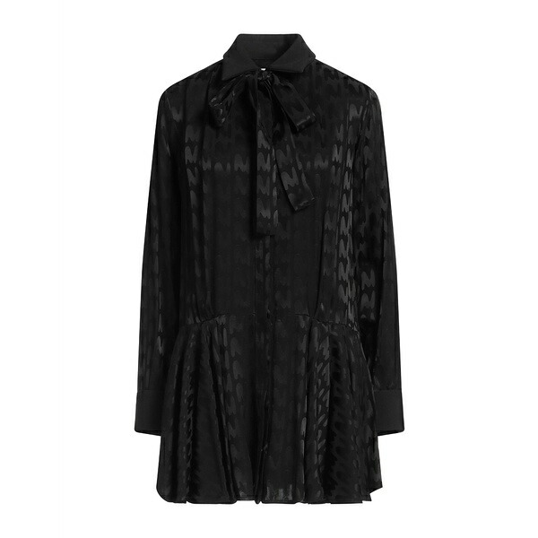 【送料無料】 エムエスジイエム レディース ワンピース トップス Mini dresses Black