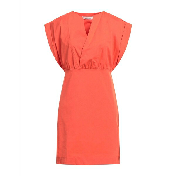 【送料無料】 リビアナコンティ レディース ワンピース トップス Mini dresses Orange