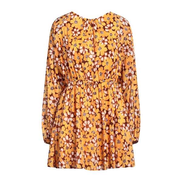 【送料無料】 フェイスフル レディース ワンピース トップス Mini dresses Orange