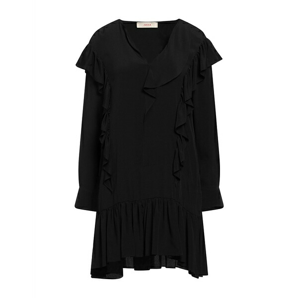 【送料無料】 ユッカ レディース ワンピース トップス Mini dresses Black|asty