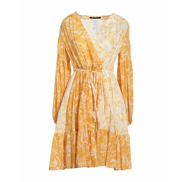 【送料無料】 ペニーブラック レディース ワンピース トップス Mini dresses Yellow
