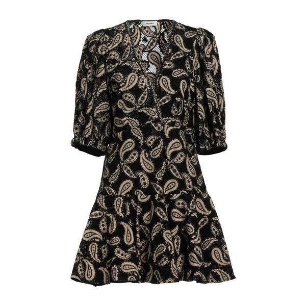 【送料無料】 サンドロ レディース ワンピース トップス Mini dresses Black