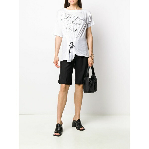 アン ドゥムルメステール レディース Tシャツ トップス ギャザー T 