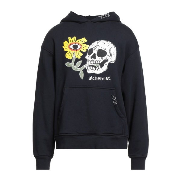 【送料無料】 アルケミスト メンズ パーカー・スウェットシャツ アウター Sweatshirts Black|asty