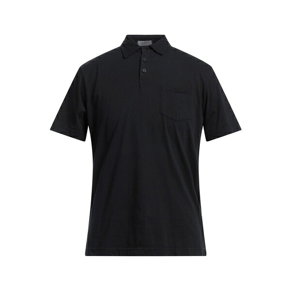 【送料無料】 クロスリー メンズ Tシャツ トップス Polo shirts Black|asty