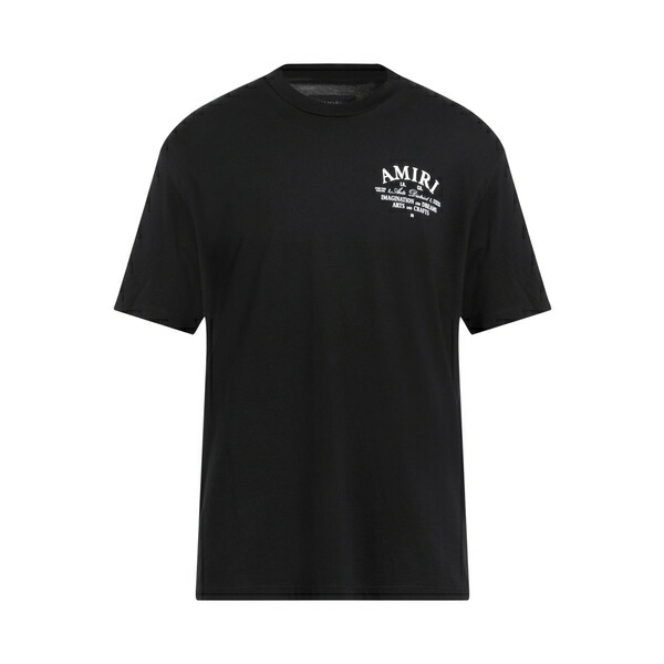 【送料無料】 アミリ メンズ Tシャツ トップス T-shirts Black｜asty