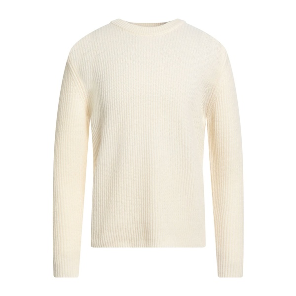 【貨物輸送無料】 呼びりん材木 メンズ 編み物\u0026プルオーバー アウター Sweaters White