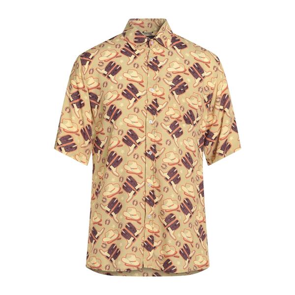 【送料無料】 ダニエレ アレッサンドリー二 メンズ シャツ トップス Shirts Beige