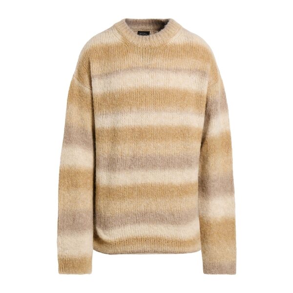 【貨物輸送無料】 ヒルティル メンズ 編み物\u0026プルオーバー アウター Sweaters Beige
