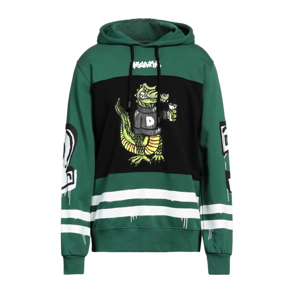 【貨物輸送無料】 ディスクレイマー メンズ パーカー・スウェットシャツ アウター Sweatshirts Green