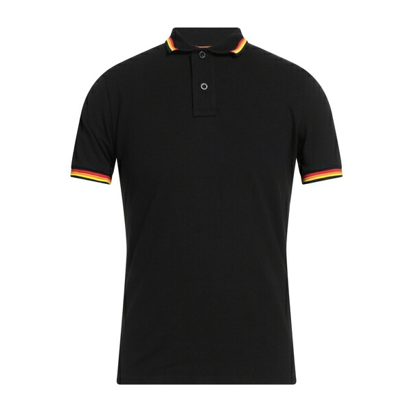 【送料無料】 サンデッキ メンズ Tシャツ トップス Polo shirts Black
