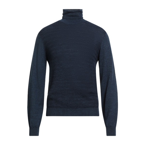 【貨物輸送無料】 マニュエル リッツ メンズ 編み物\u0026プルオーバー アウター Turtlenecks Blue