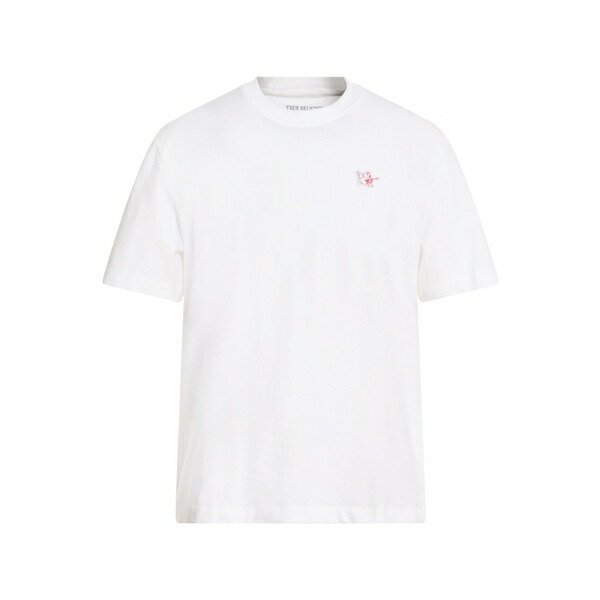 【送料無料】 トゥルーレリジョン メンズ Tシャツ トップス T-shirts White