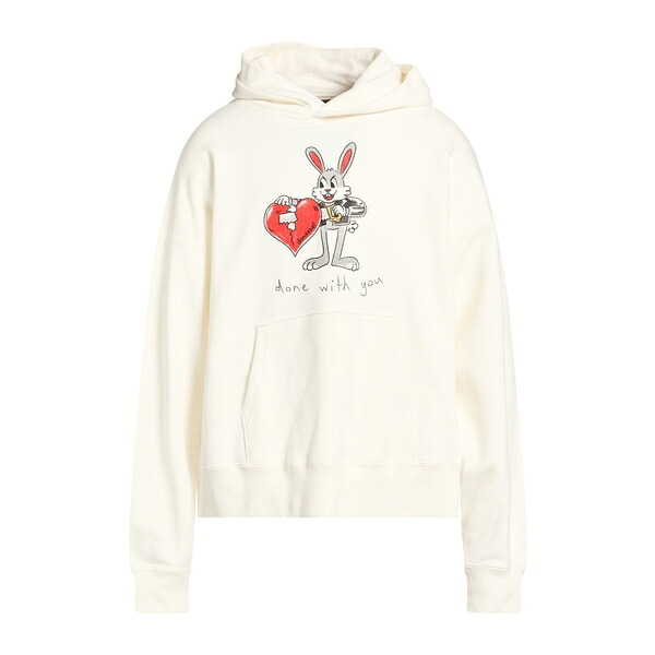 【送料無料】 ドムレベル メンズ パーカー・スウェットシャツ アウター Sweatshirts White