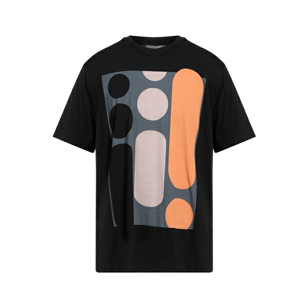 【送料無料】 ダニエル フィエゾリ メンズ Tシャツ トップス T-shirts Black